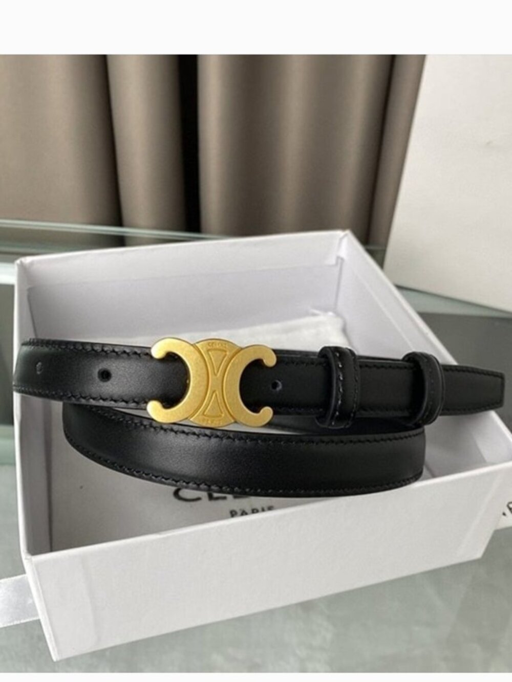 Black Celina Belt